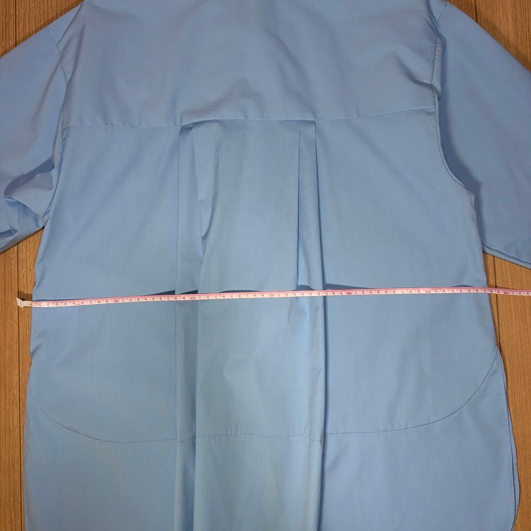 ENFOLD エンフォルド TWIN SHIRT 水色 サイズ38