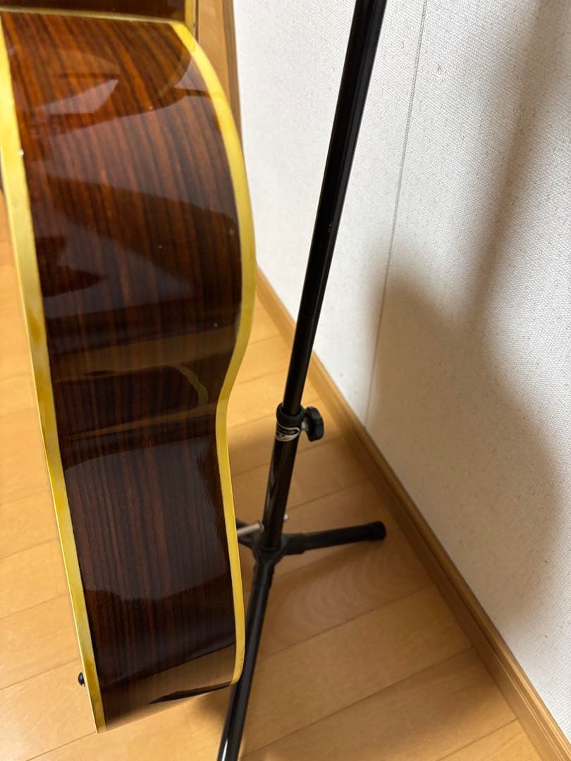 レア！Pearl パールPF-618 ジャパンヴィンテージアコギ ADJサドル