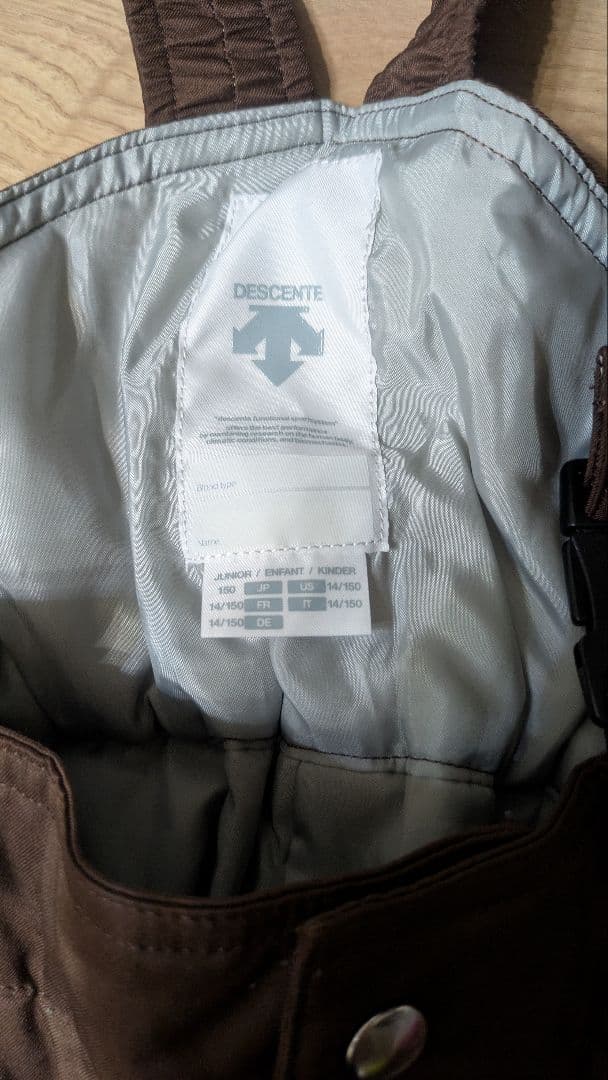 デサント　未使用含む　子ども用スキーウェア ピンク　130 140 150