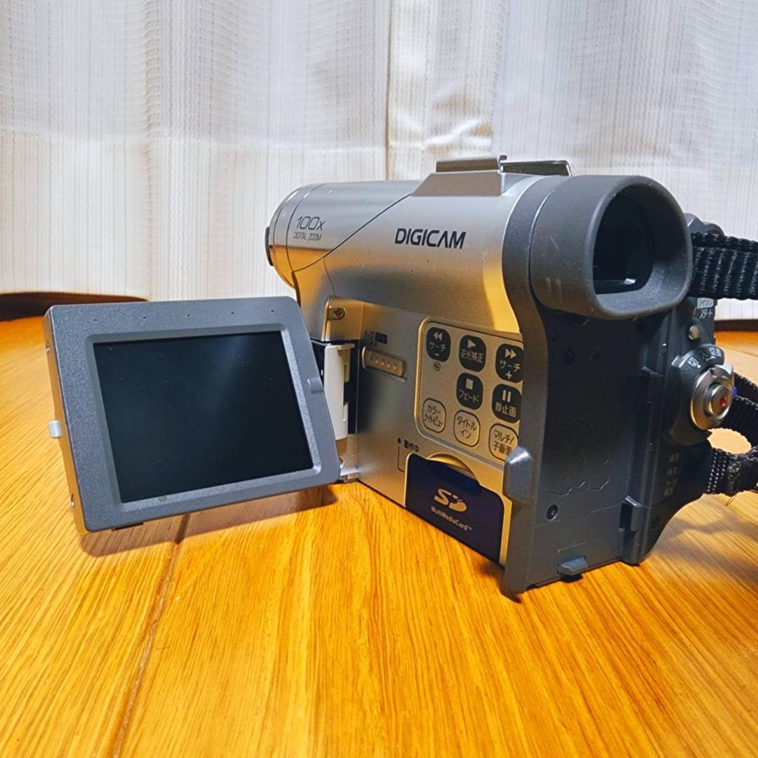 【動作確認済】高画質 Panasonic MiniDV ビデオカメラ 説明書付