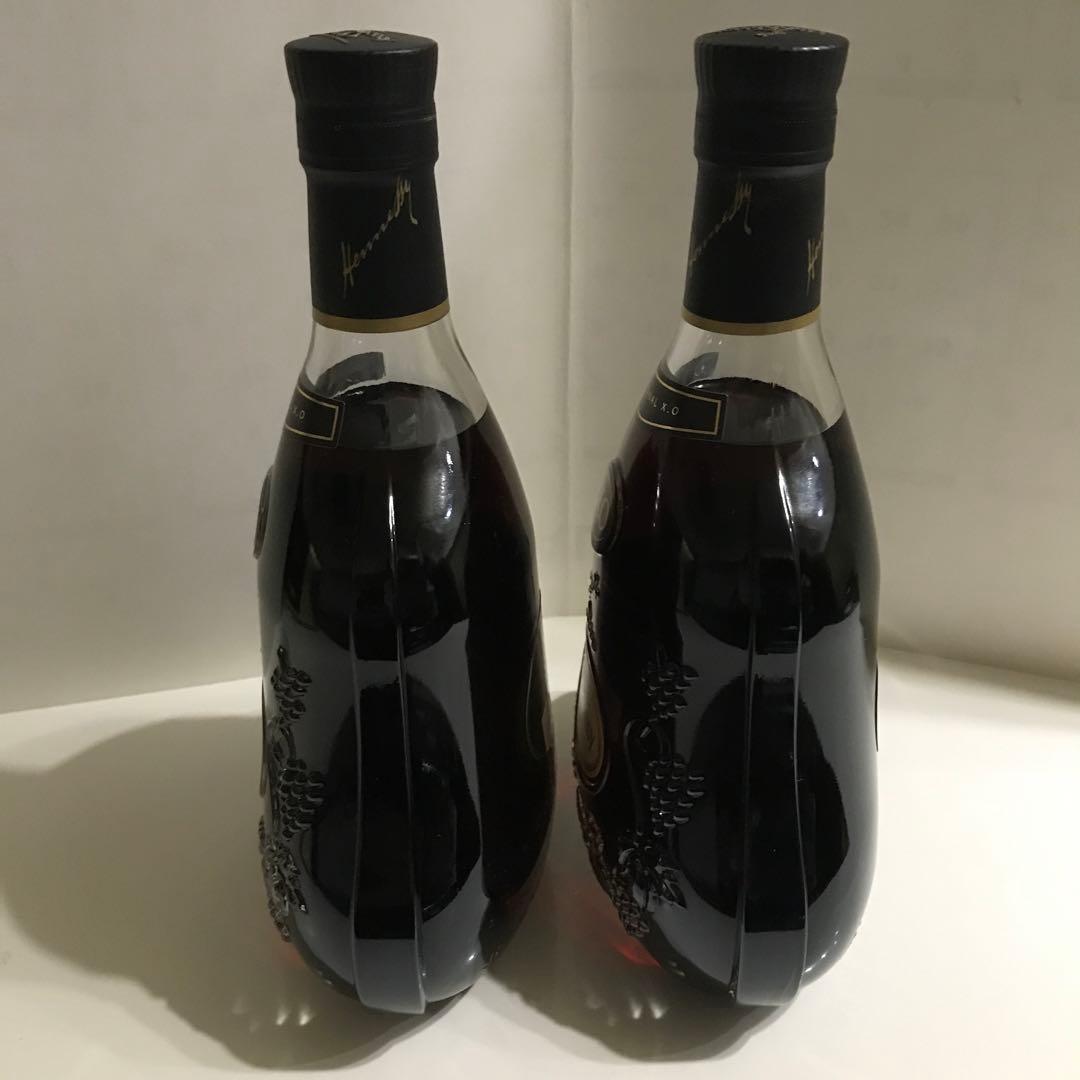未開栓　モエヘネシーディアジオ社取扱　Hennessy xo 2本セット　古酒