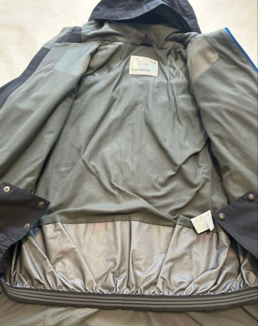 POLEWARDS ポールワーズ　スノーウェアセット　メンズLサイズ　ブルー