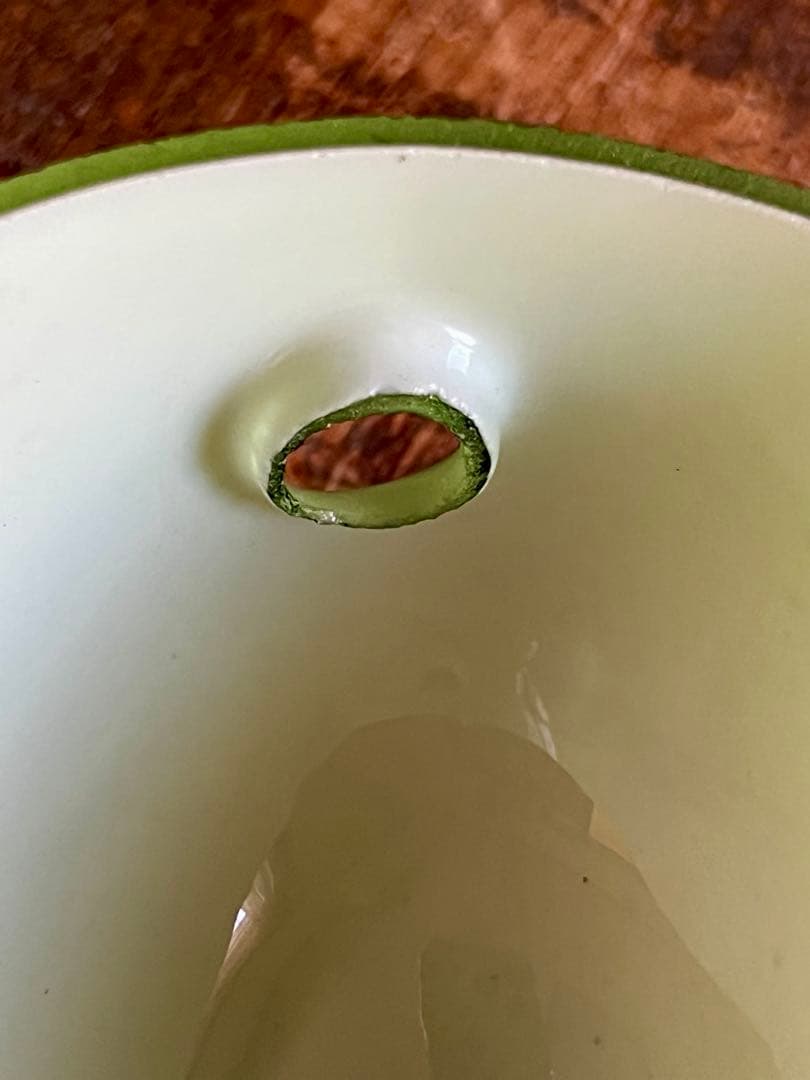 大正ロマン　緑変形電笠　電気スタンド　ガラス　照明　灯り　アンティーク　古道具