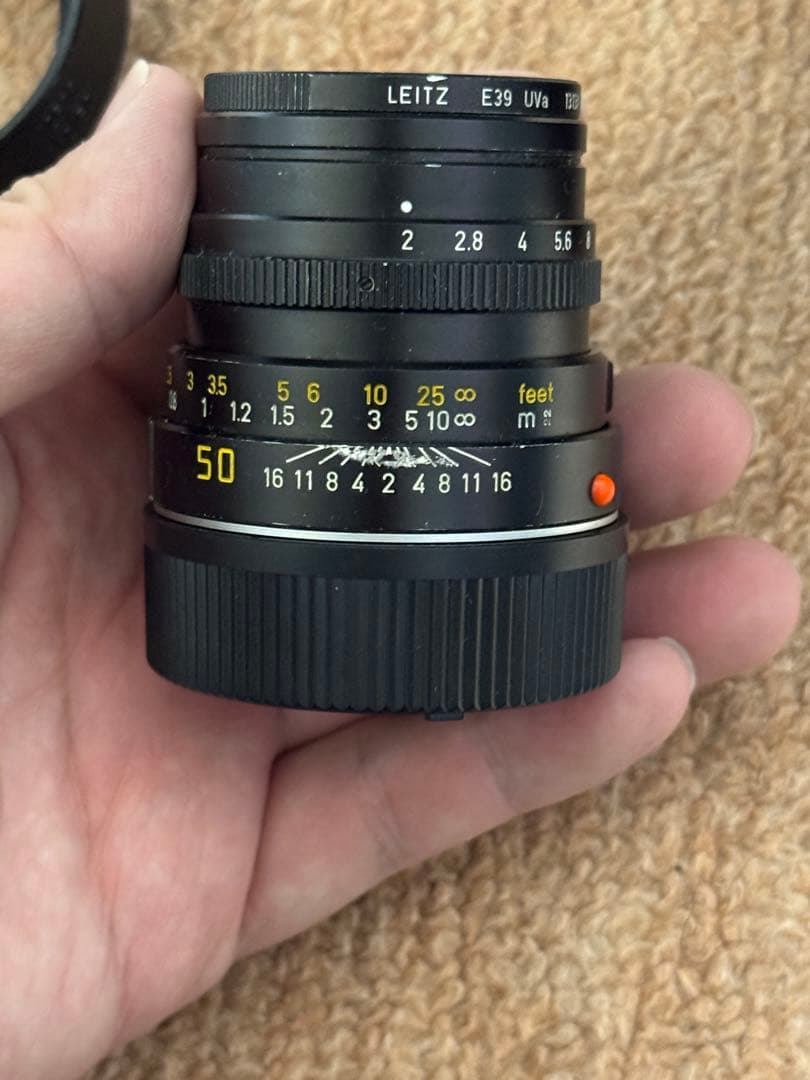 ライカ ズミクロン(Summicron) M 50mm F2 第3世代 OH済み