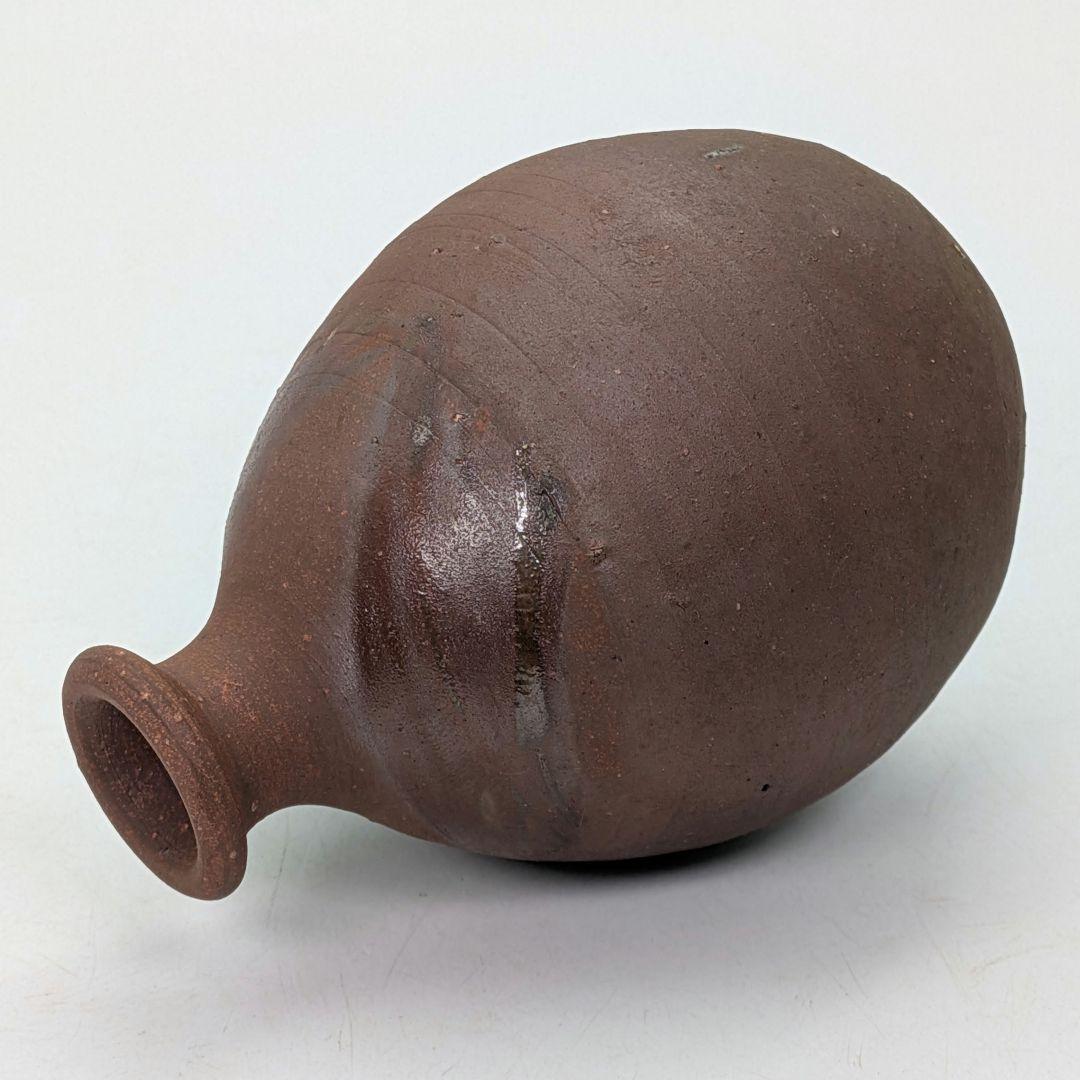 人間国宝 藤原雄 備前焼 徳利 合箱 酒器 とっくり 食器 一輪挿し花入 花器