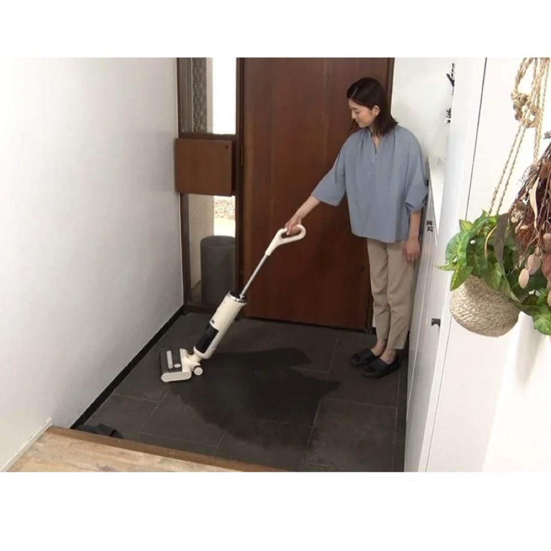 AquaX ミンドーアクアエックス 水拭き掃除機 MIA-N001-BLK