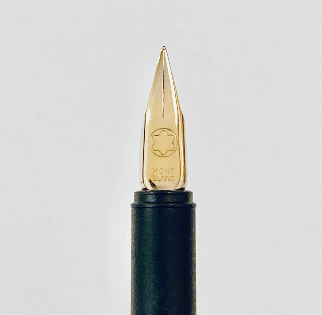 西ドイツ製◆モンブラン高級万年筆 SラインMONTBLANC 1980s 茶軸