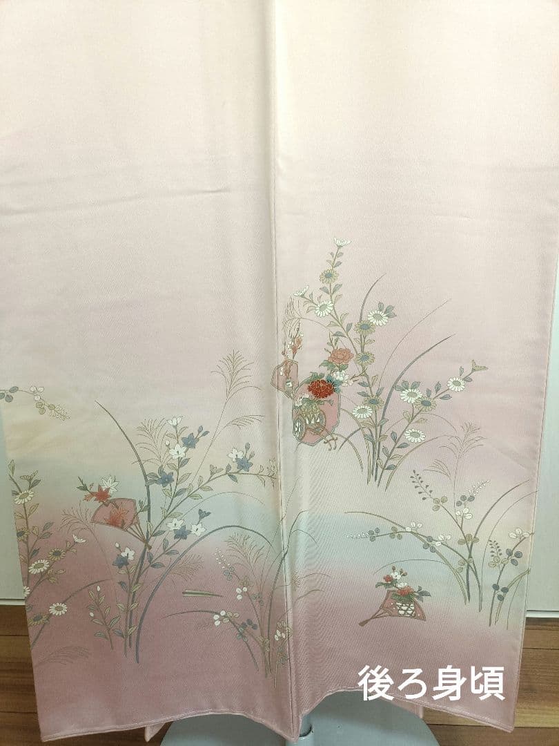 正絹訪問着（未使用）フルセット4点　入学式　卒業式　結婚式　宮参り