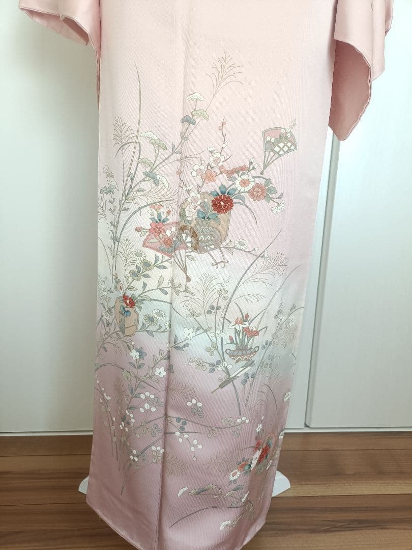 正絹訪問着（未使用）フルセット4点　入学式　卒業式　結婚式　宮参り