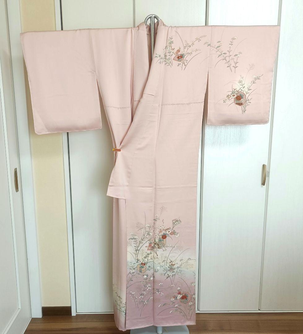 正絹訪問着（未使用）フルセット4点　入学式　卒業式　結婚式　宮参り