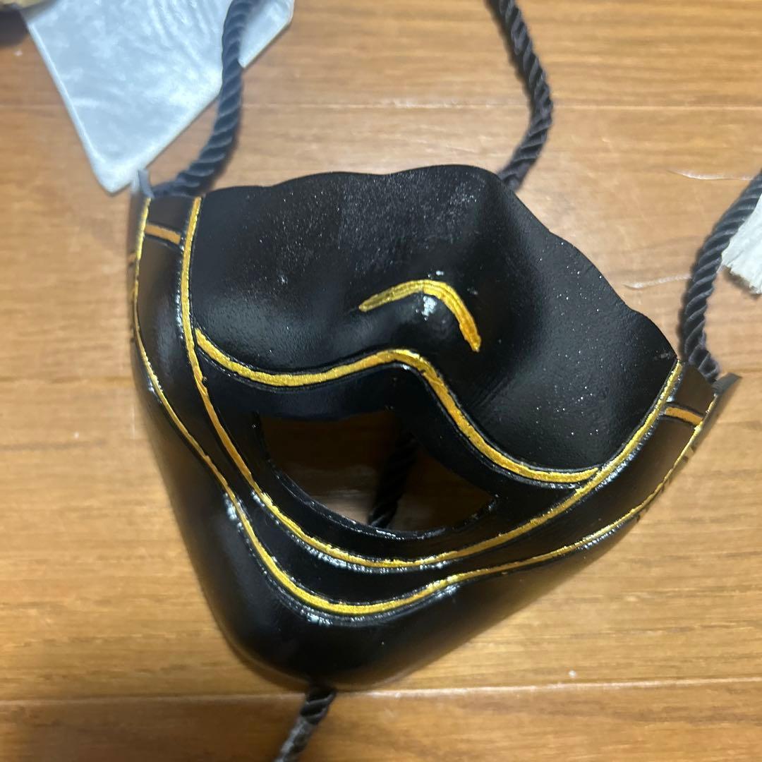 コスモンド製　刀剣乱舞　鳴狐　戦闘衣装＋お供の狐＋お面＋ウィッグ