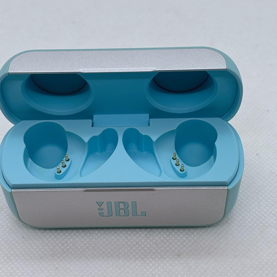 JBL JBLREFFLOWTEL ワイヤレスイヤホン 青 充電ケース付き