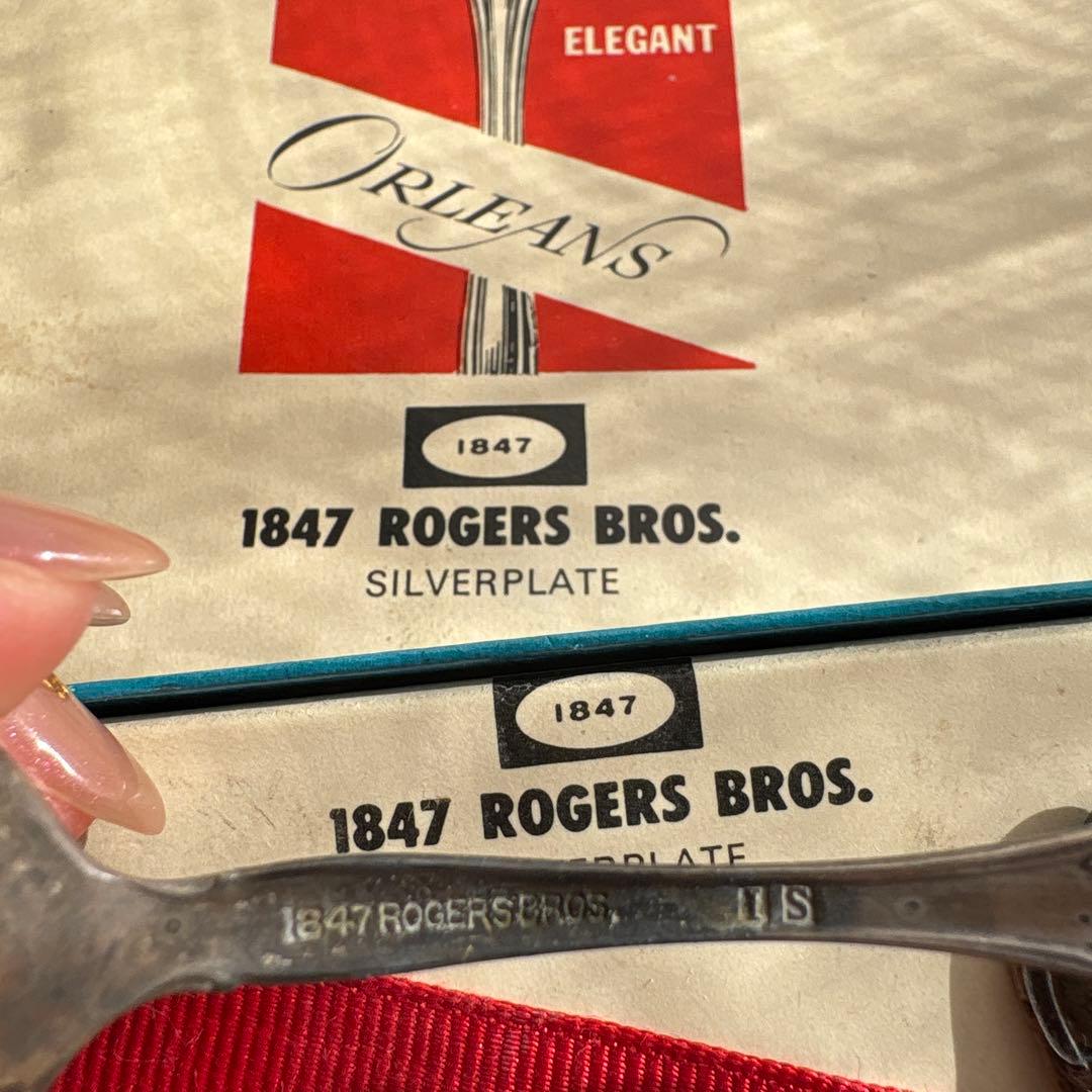 《1847 Rogers Bros. Orleans》シルバー スプーン セット