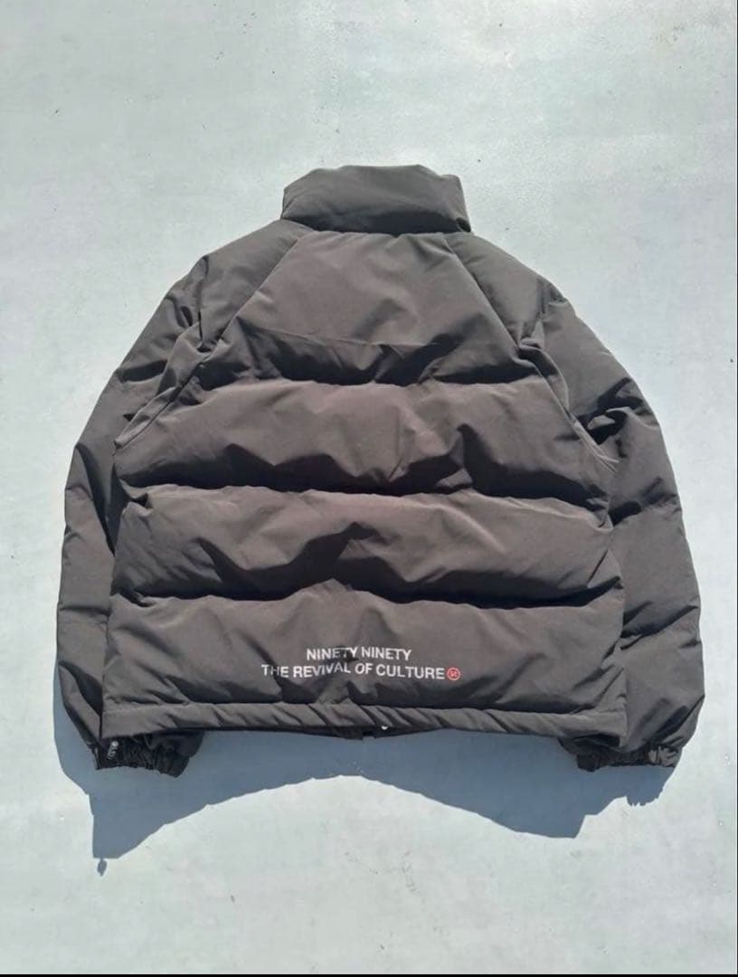 9090 Logo Rich Puffer Jacket パファージャケットM