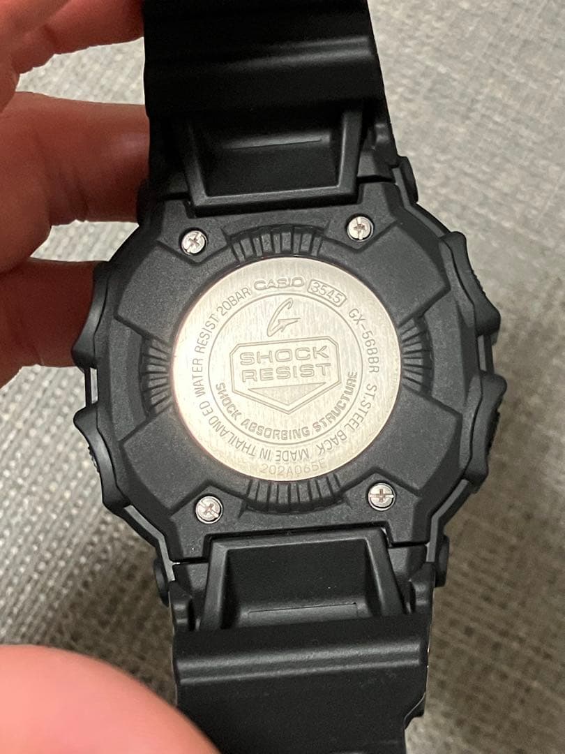 CASIO G-SHOCK GX-56BBR-1JFタッチソーラー ブラック