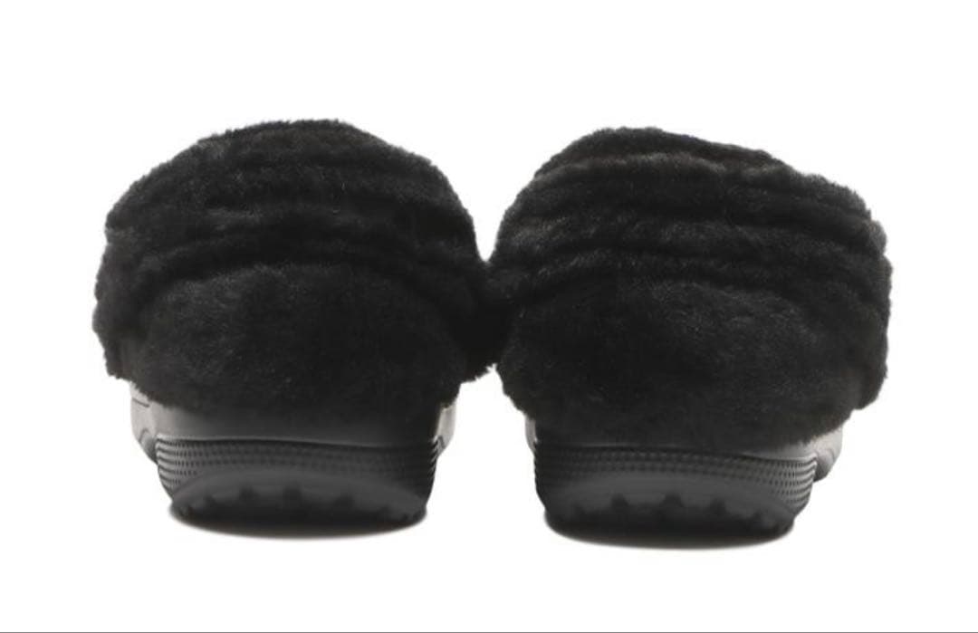 CROCS クラシックアンフォゲッタブルスウェードクロッグ BLACK