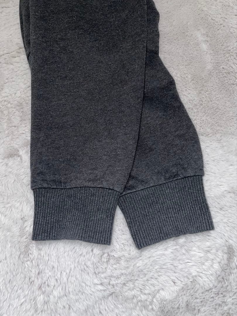 マズメウィンドカット防寒スウェットセットアップ　チャコール