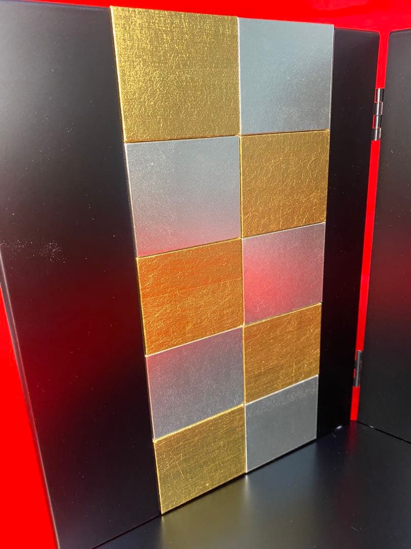 東京久月　五月人形　兜飾り平飾りセット　正絹糸　コンパクトサイズ