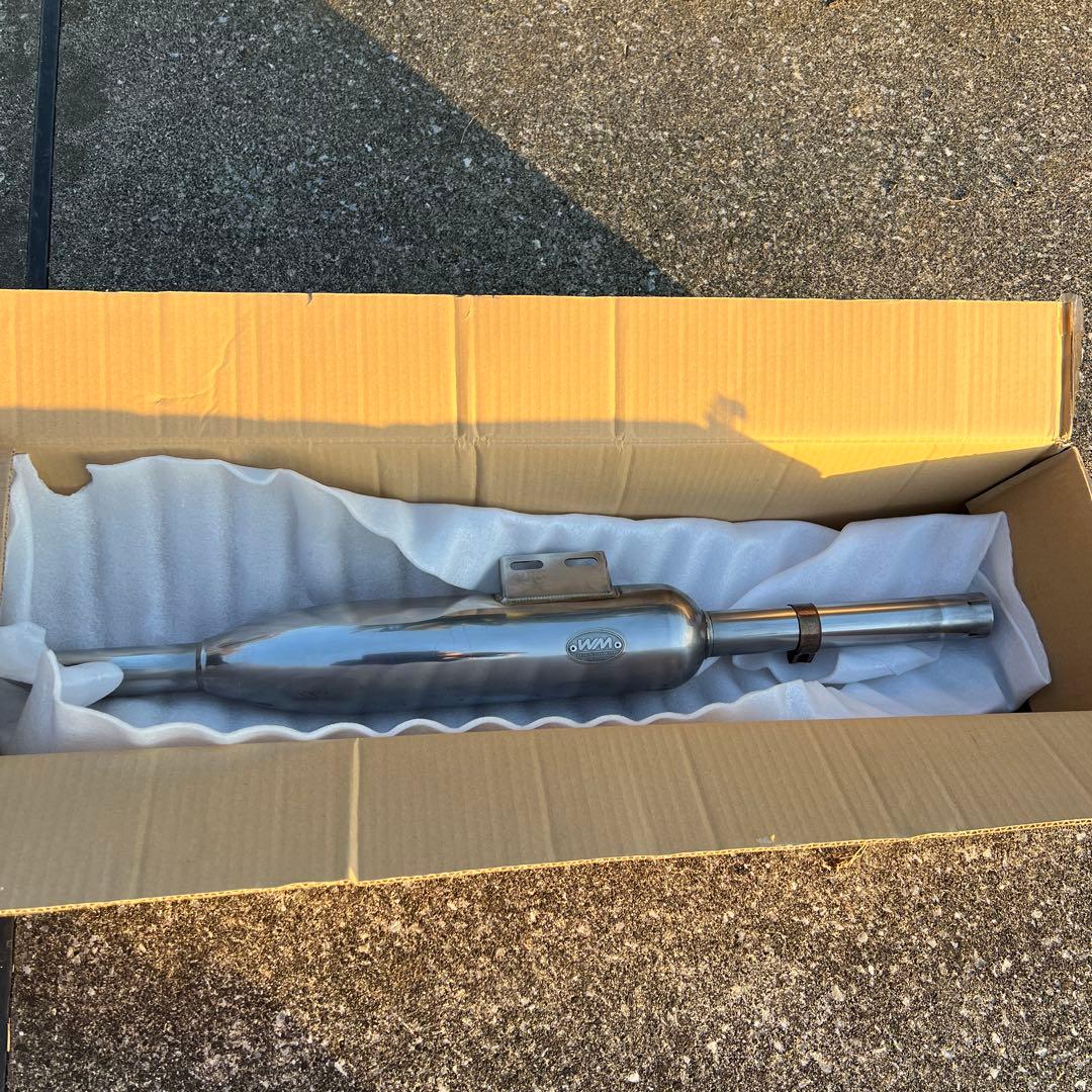 YAMAHA SR400 Wellington Moto WM マフラー