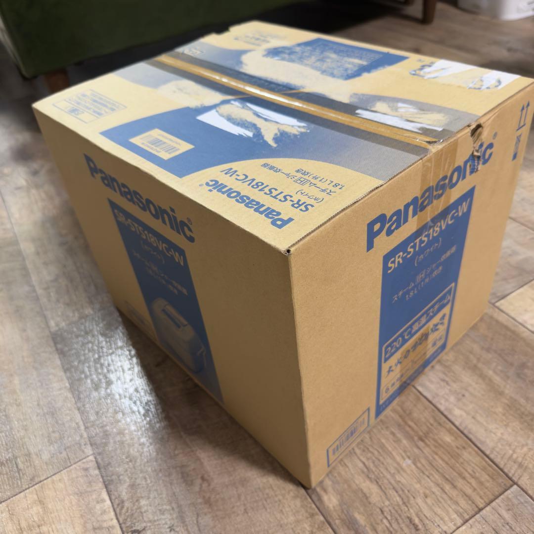 新品未使用品 未開封 パナソニック 炊飯器 SR-STS18VC-W 一升 IH