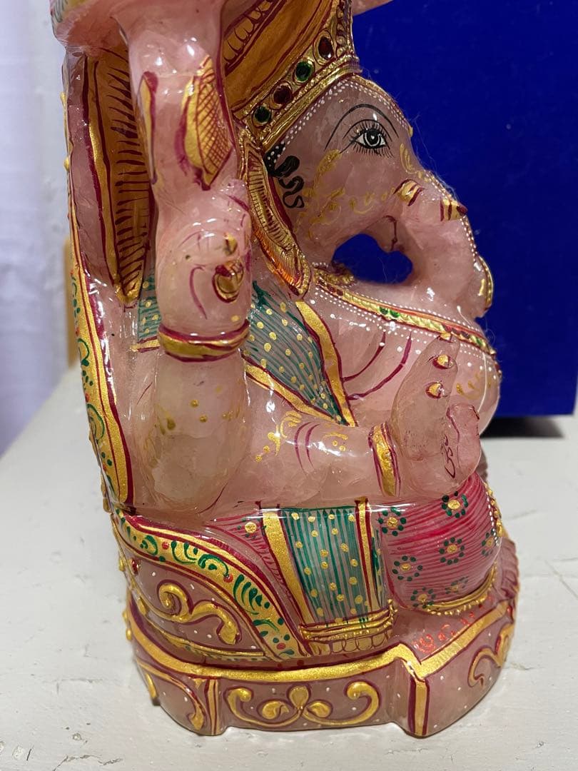 ガネーシャ　天然石　特大　置物　希少