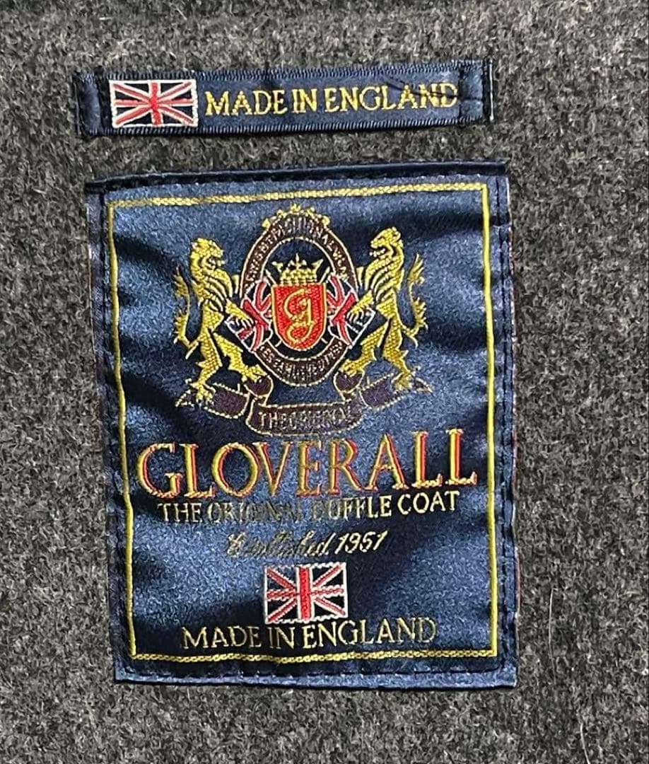 Gloverall　グローバーオール　ダッフルコート　USA42サイズ　グレー