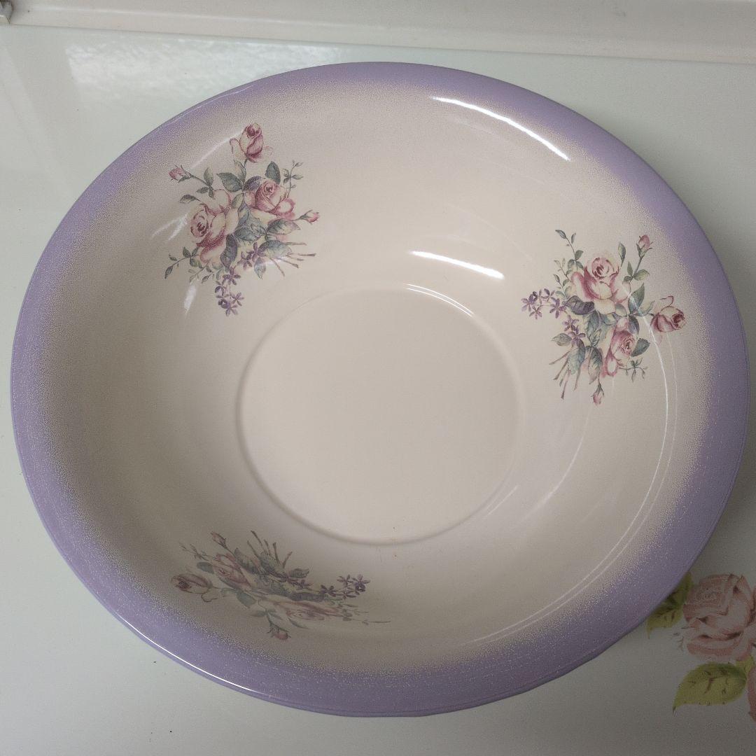 旧 imane ビビアン パープル 洗面器 イマン