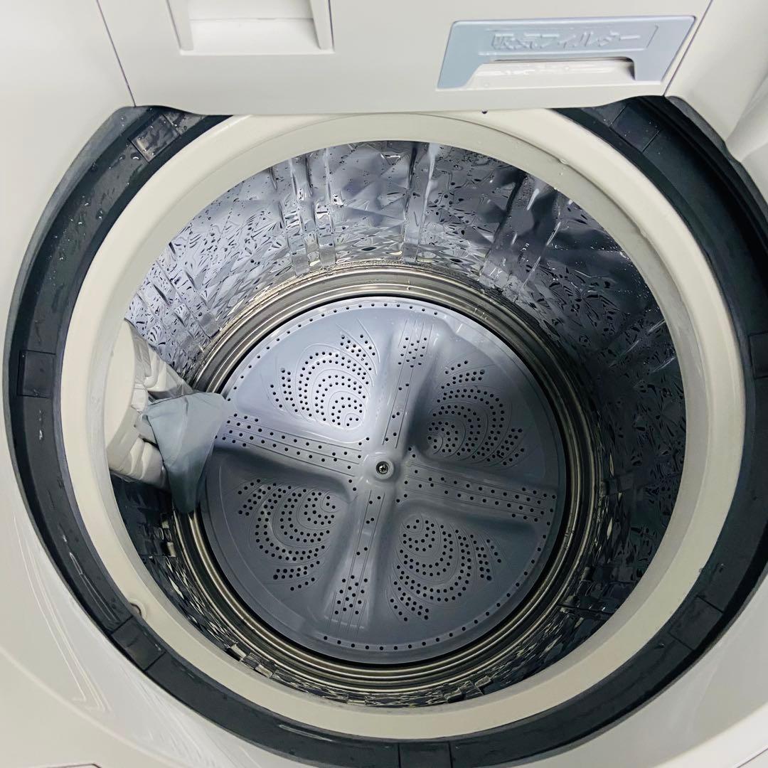 12r9. SHARP 8kg 洗濯乾燥機 ES-TX8G-W 2023年製