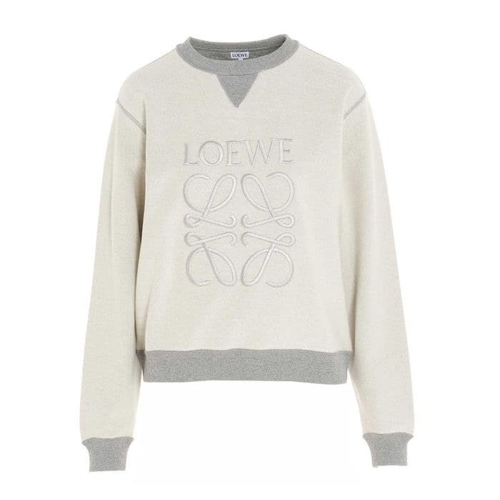 LOEWE アナグラム エンブロイダリー スウェットシャツ