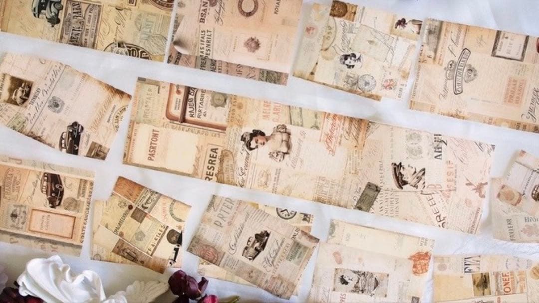 《报刊》海外マスキングテープ　マステ 【1945】