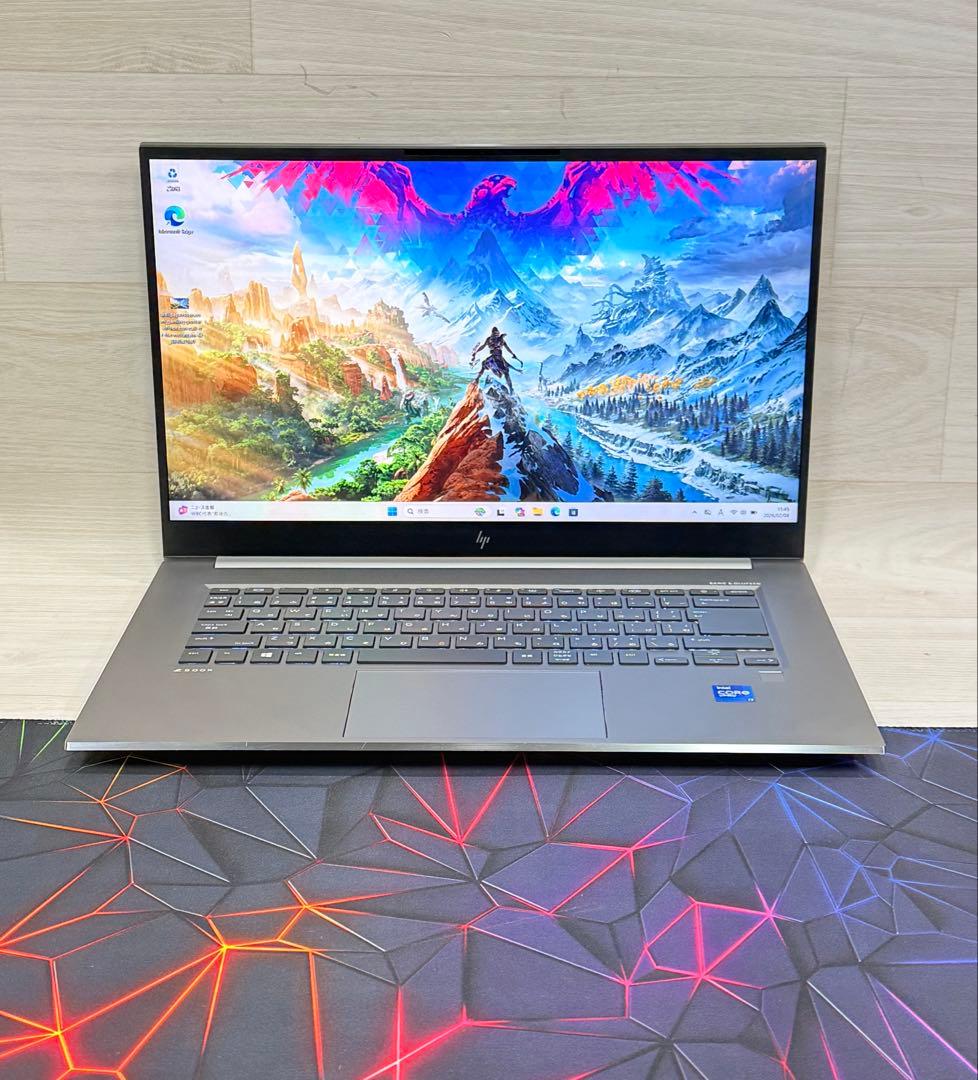 11世代i7/hpZBook Studio G8ノート32GB/SSD1024G