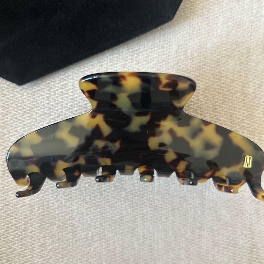 新品　L べっ甲 ALEXANDRE DE PARIS ヘアクリップ　アレク