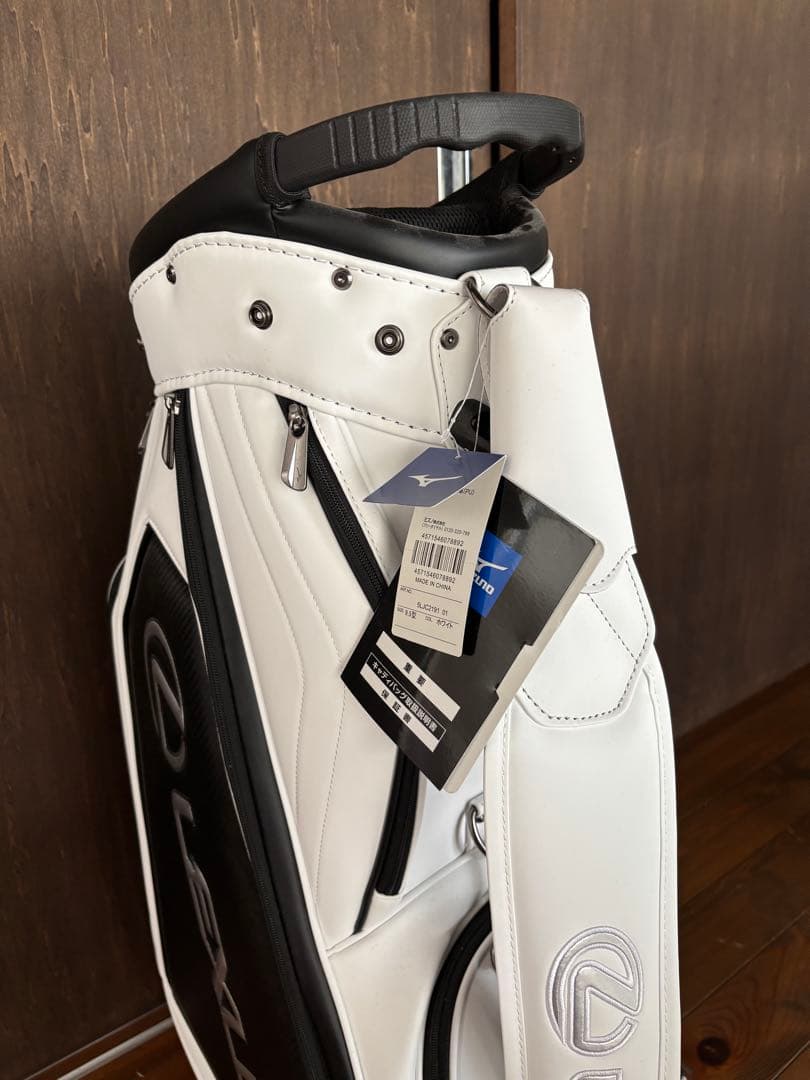 Lexus キャディバッグ ホワイト/ブラック 新品タグ付き