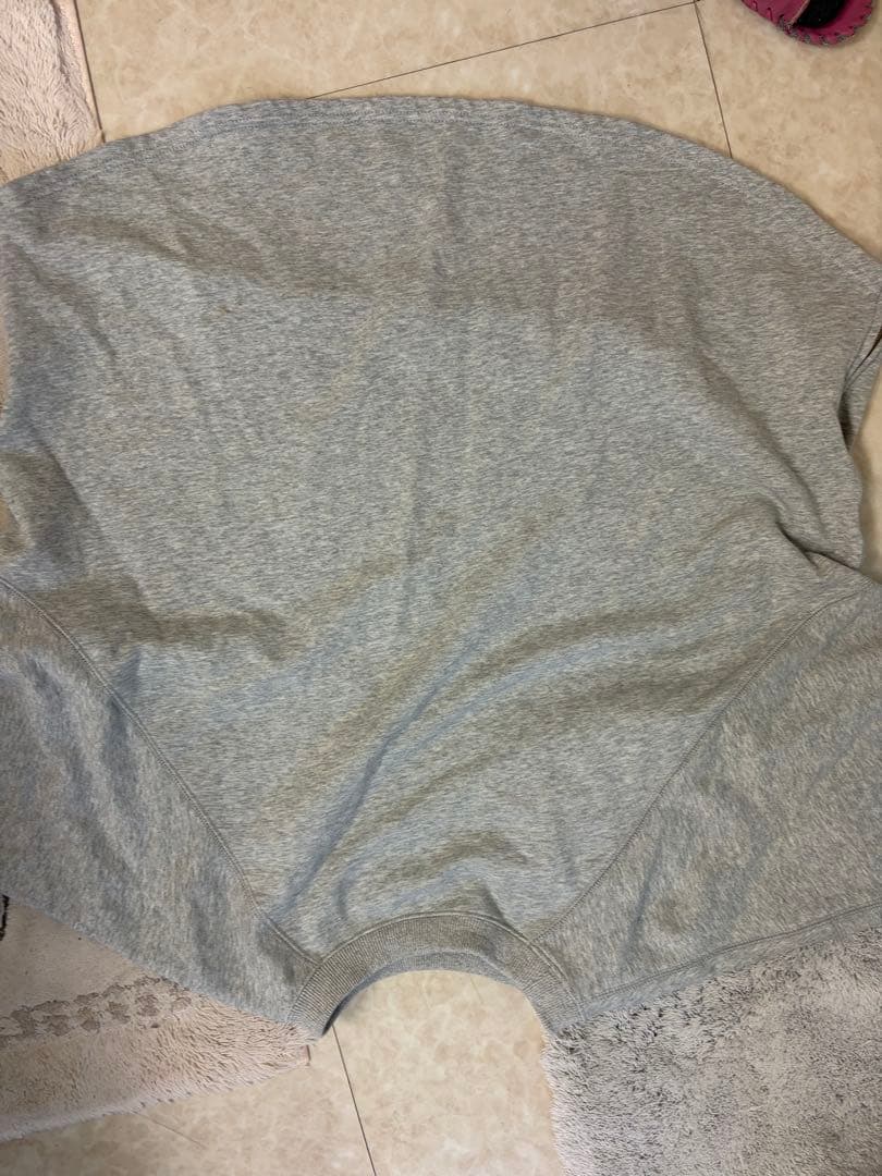 【ビアズリー 】BA刺繍入りドルマントレーナー　グレー