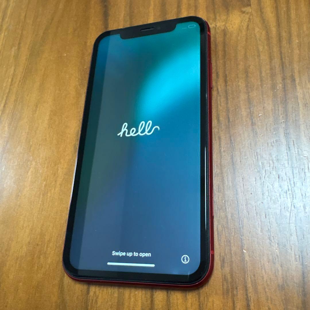 Apple iPhone 11 (PRODUCT RED) 本体　64GB