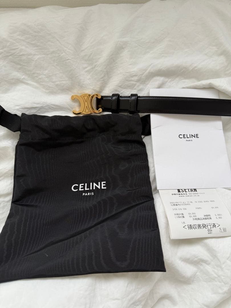 CELINE ミディアム トリオンフ ベルト