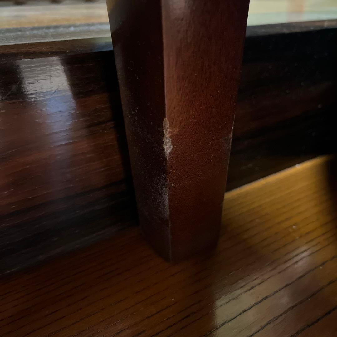 特丸型一面鏡　ドレッサーと椅子　松本民芸家具　鏡台