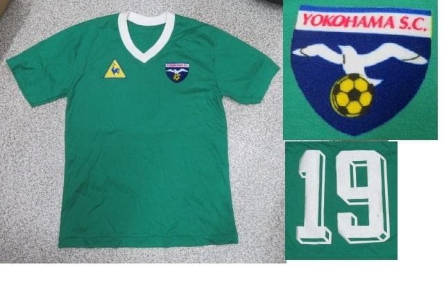 当時物激レア　横浜S.C　半袖ユニフォーム　ルコック　19番