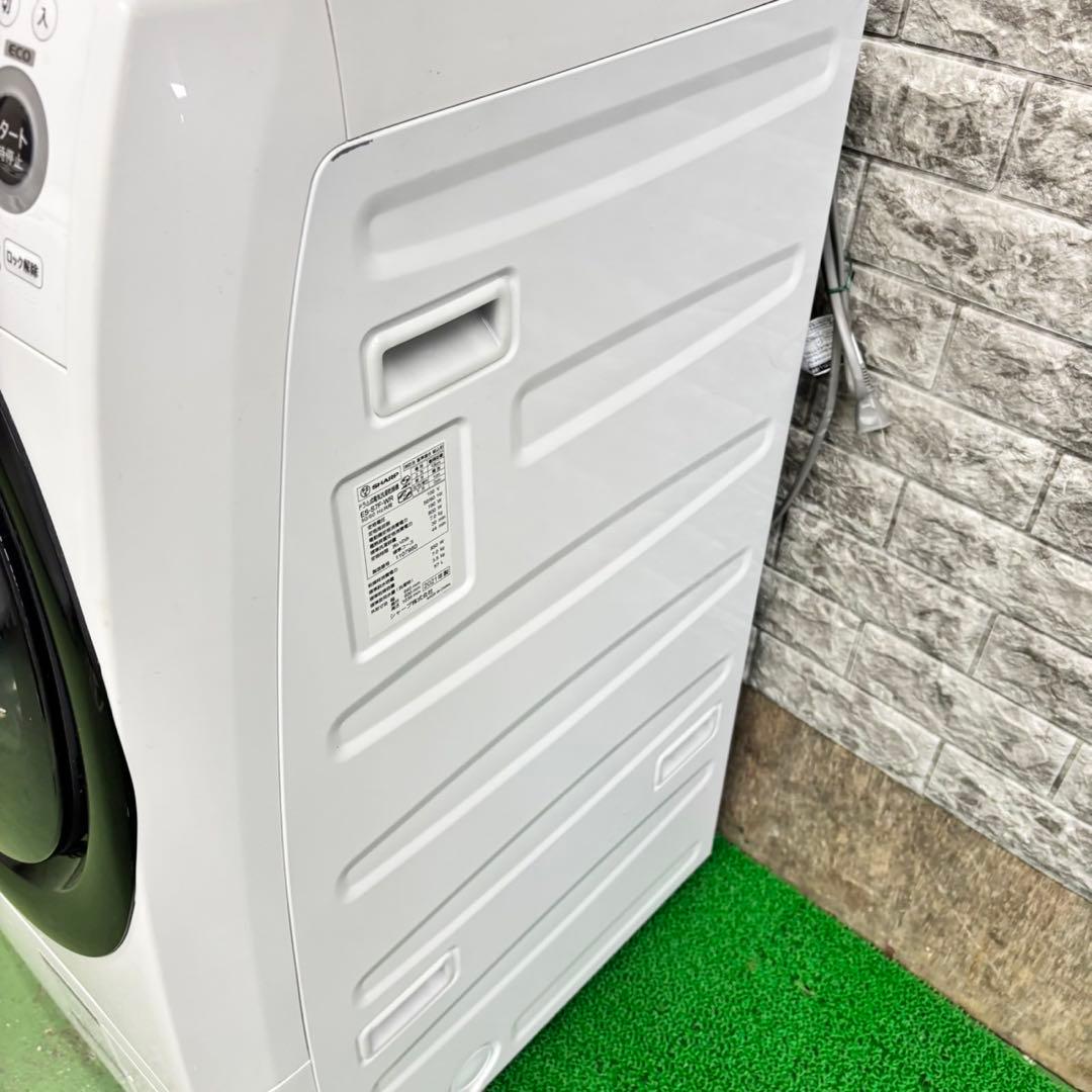 486 ドラム式洗濯機　SHARP 容量7kg 乾燥3.5kg 単身向住居設置可