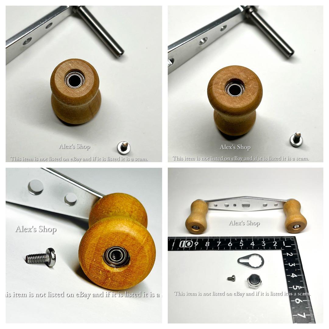 お得❗️ABU 3500CA & ハンドメイドハンドルフィネスパーツセット