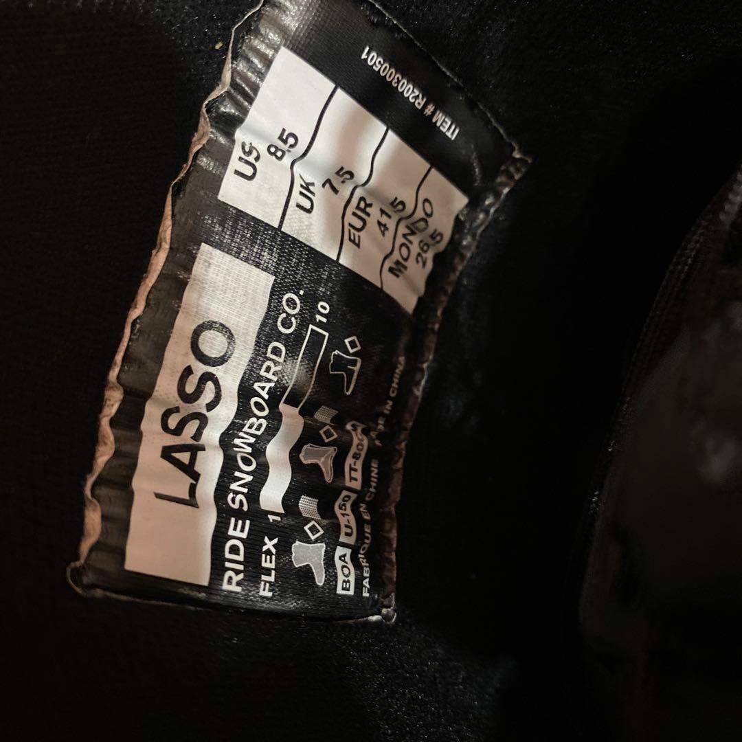 ★ RIDE LASSO ライド　スノーボード　ブーツ　ボア　スノボーブーツ　靴