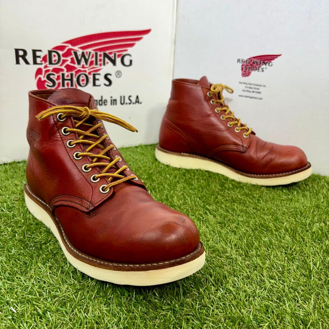 【安心品質0692】廃盤レッドウイング8166ブーツ送料無料R7