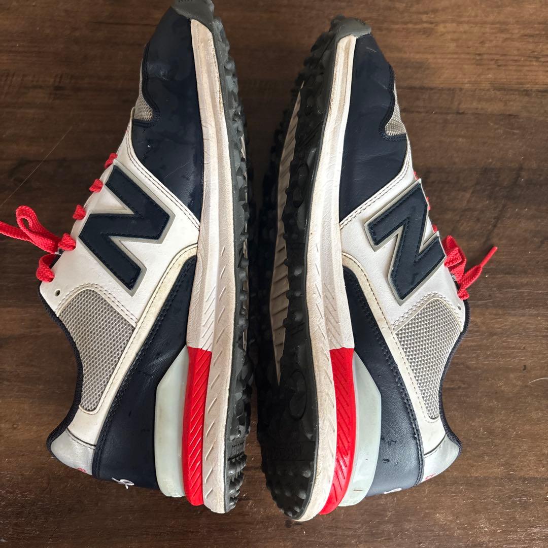 New Balance 996ゴルフシューズ ネイビー/ホワイト/レッド