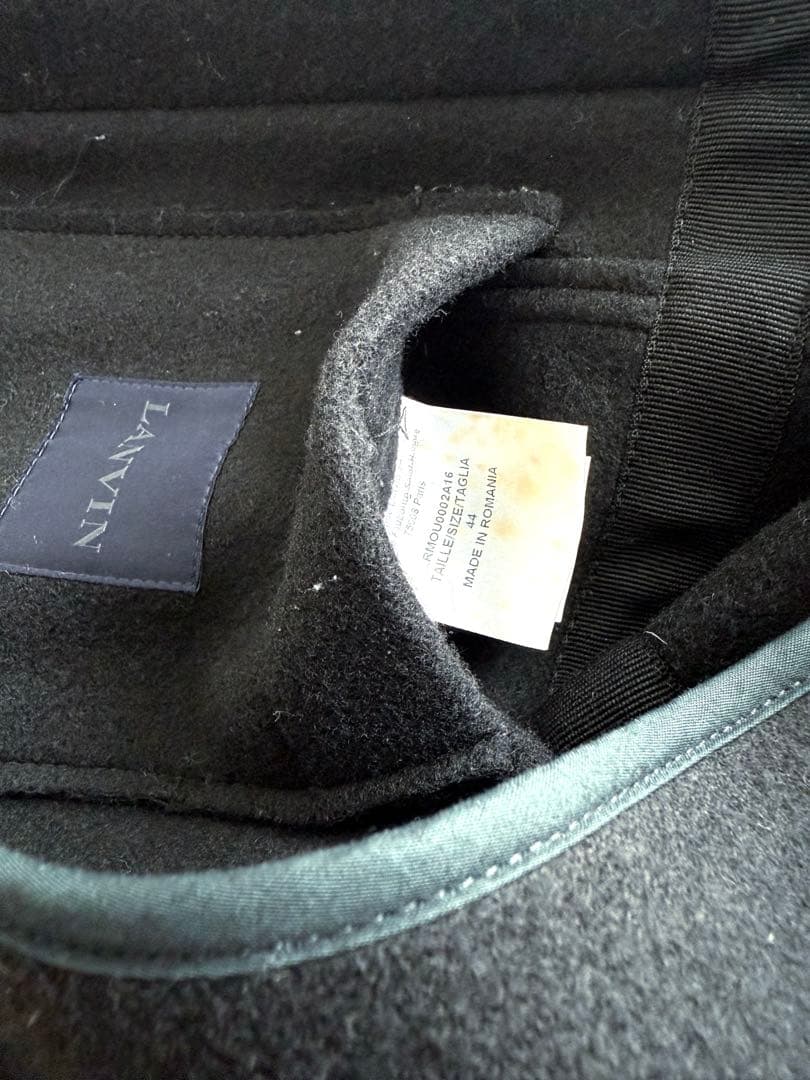 ま*と様 お得！超美品　LANVIN Paris ダッフルコート ランバン　定価