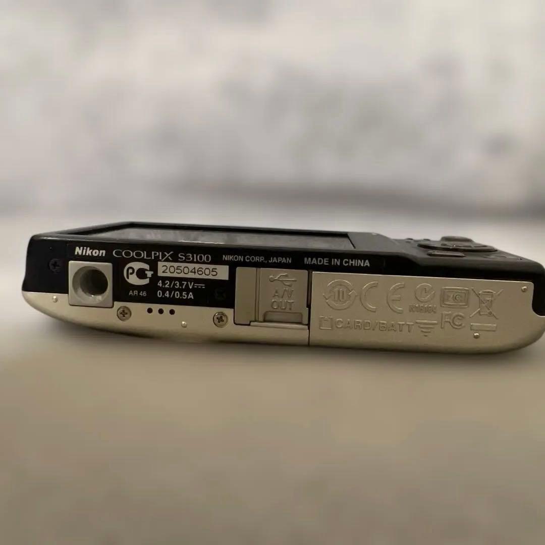 【訳あり動作品】Nikon COOLPIX s3100 コンパクトデジタルカメラ