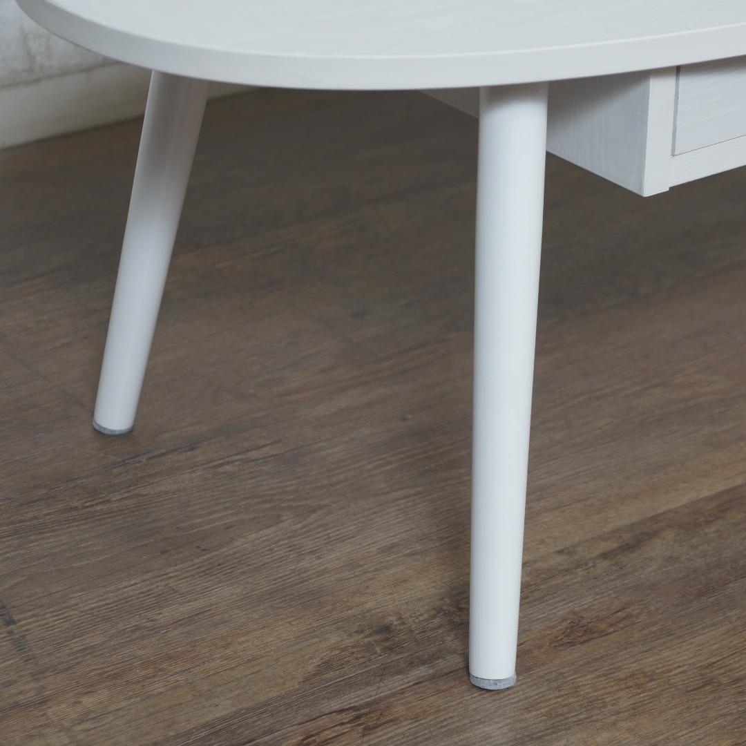 幅110㎝【新品】おしゃれ 引き出し付きテーブル アウトレット