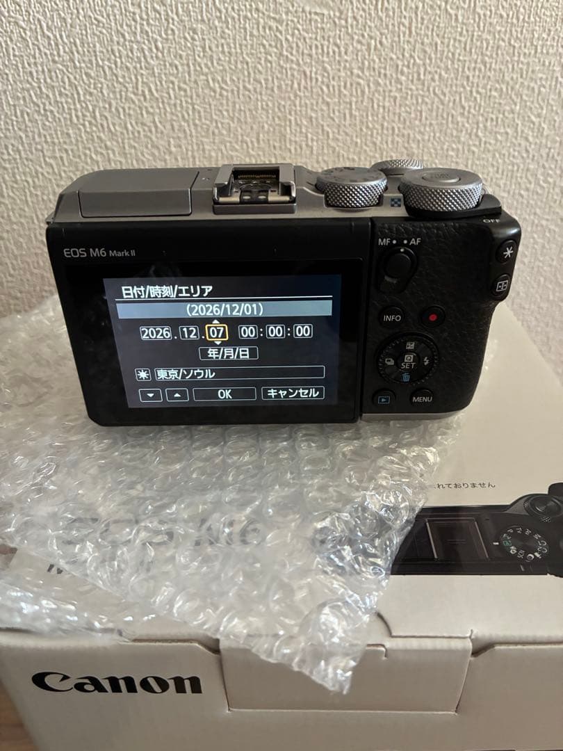 Canon EOS M6 Mark II レンズ、付属品セット