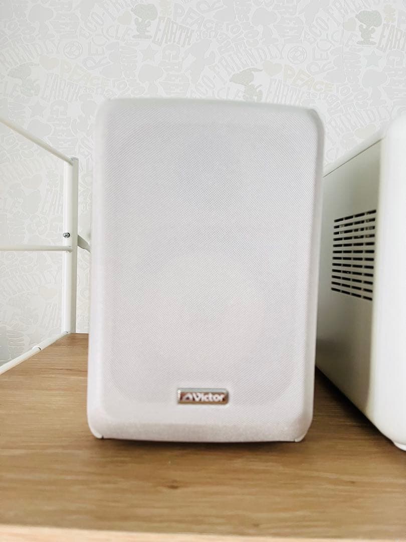 【美品】Victor UX-QM3 MD/CD/USB対応 ミニコンポ　ビクター