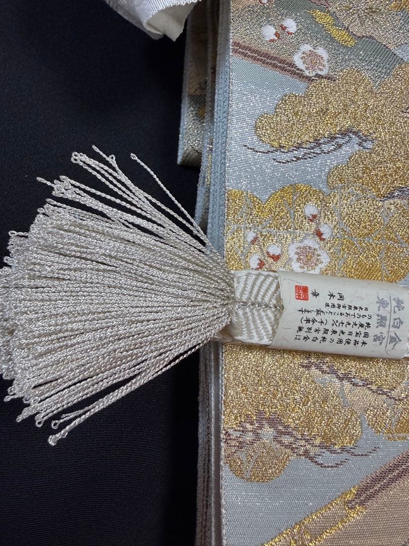加賀友禅作家中谷文彦黒留袖セット