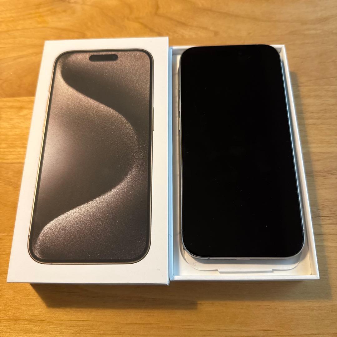 iPhone 15 Pro 128GB ナチュラルチタニウム SIMフリー